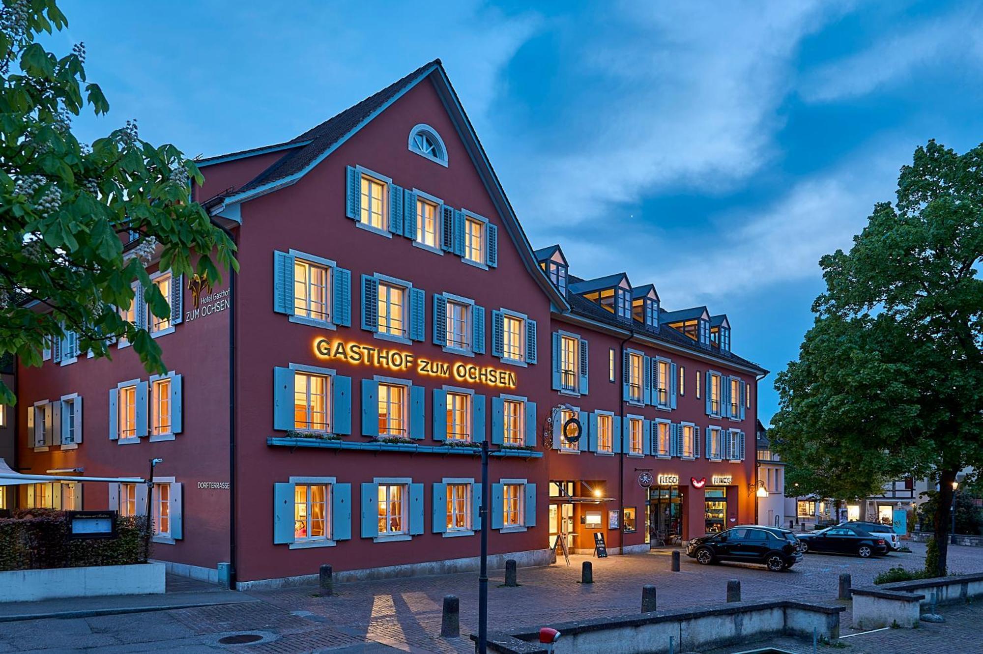 Hotel Gasthof Zum Ochsen Arlesheim Exterior foto